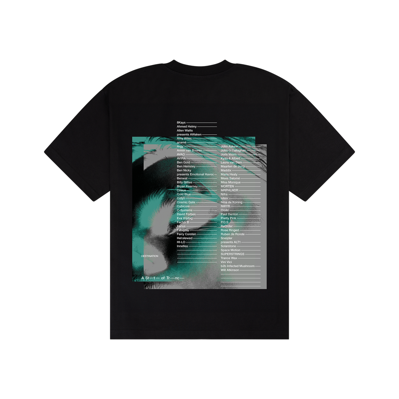 A State of Trance DESTINATION Line-up T-shirt
