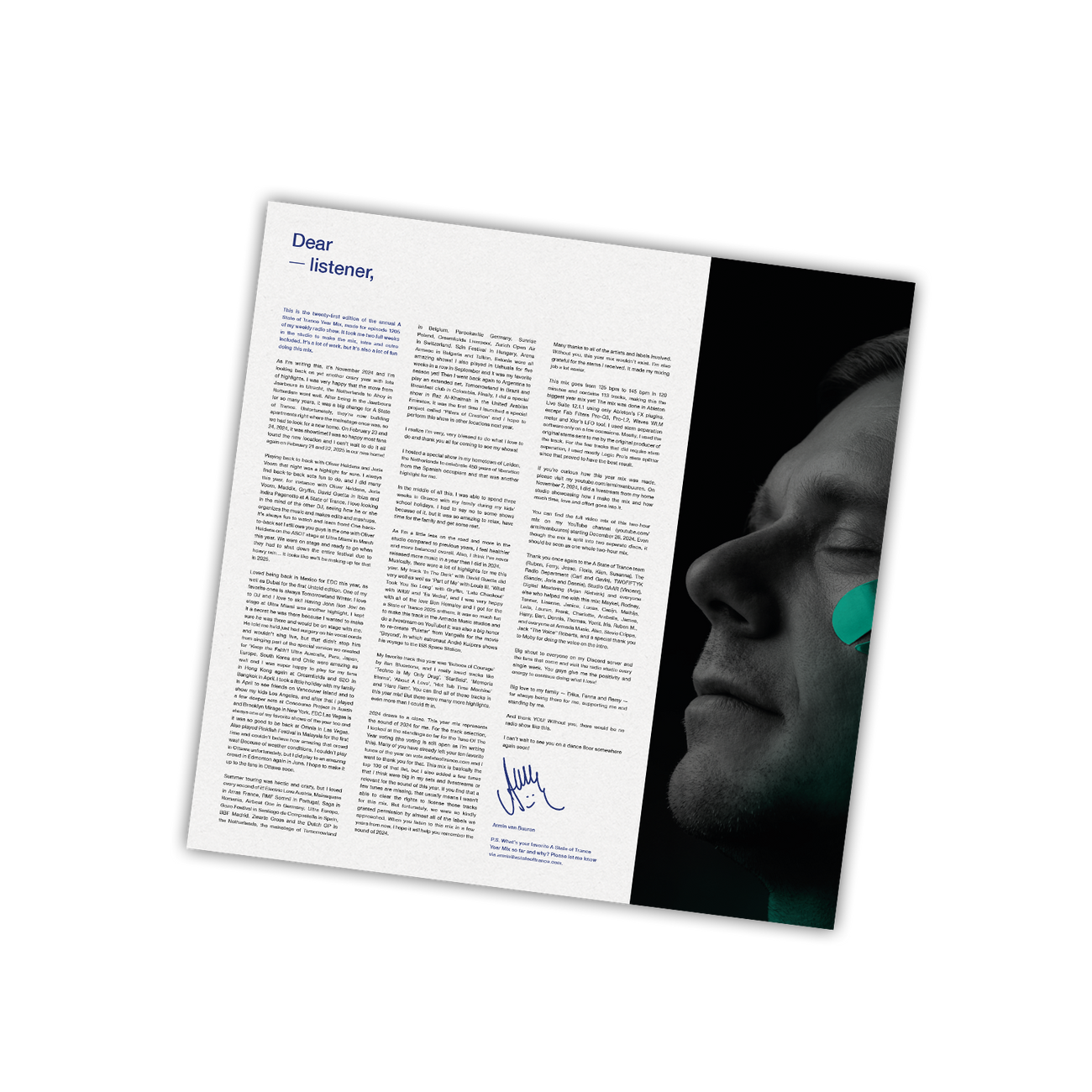 A State Of Trance Year Mix 2024 - Mixed by Armin van Buuren (Vinyl)