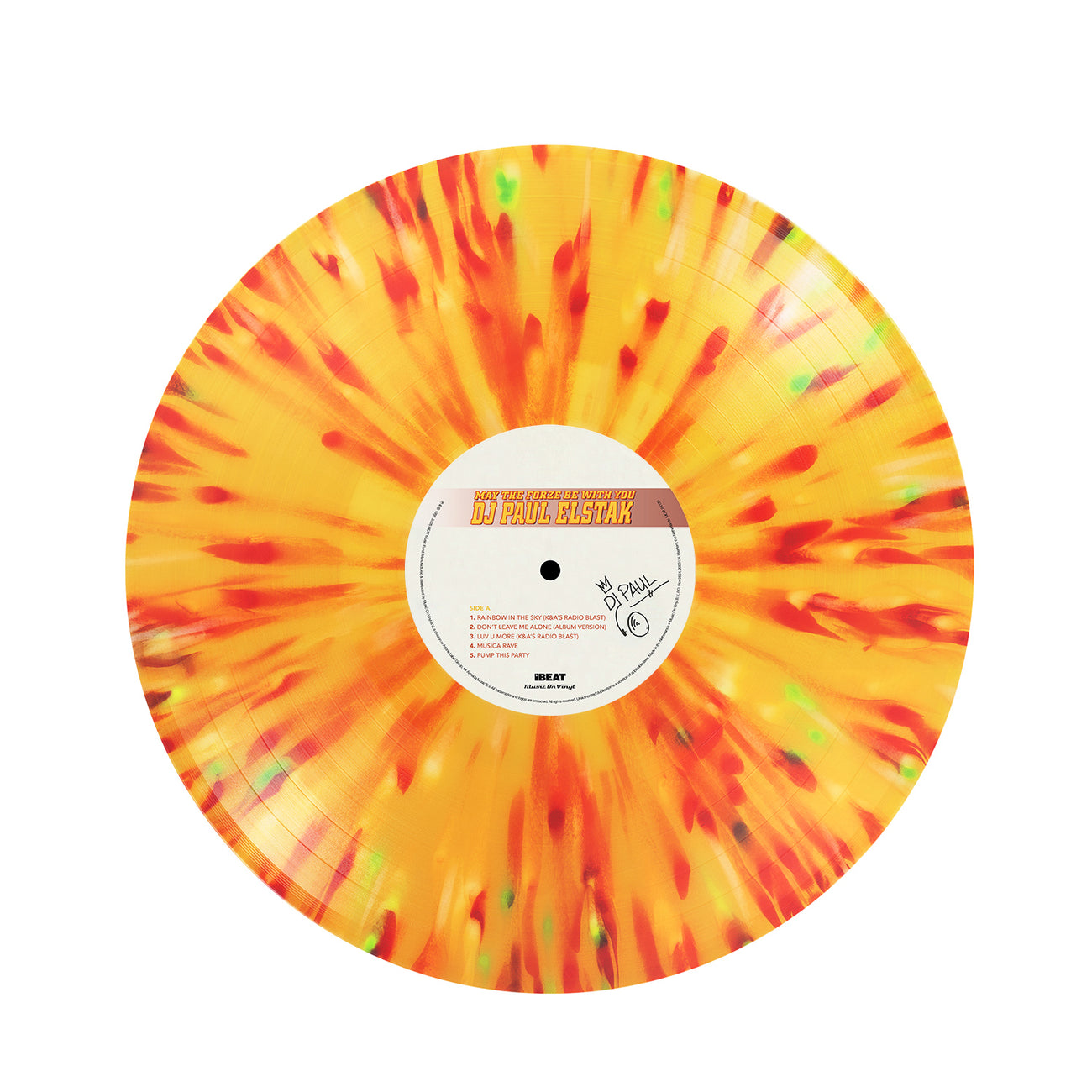 Paul Elstak – May The Forze Be With You ( Vinyl )