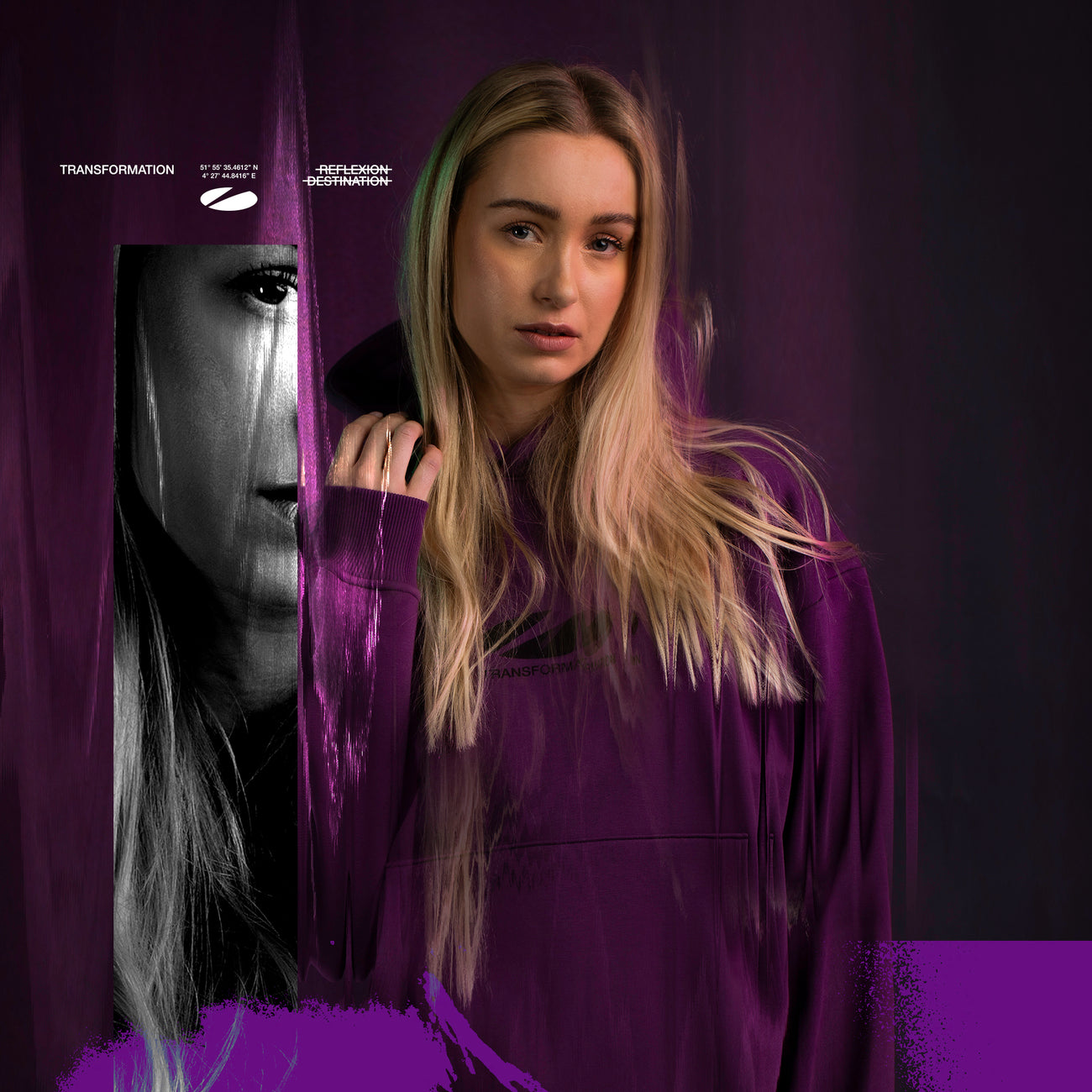 A State of Trance TRANSFORMATION Purple Hoodie