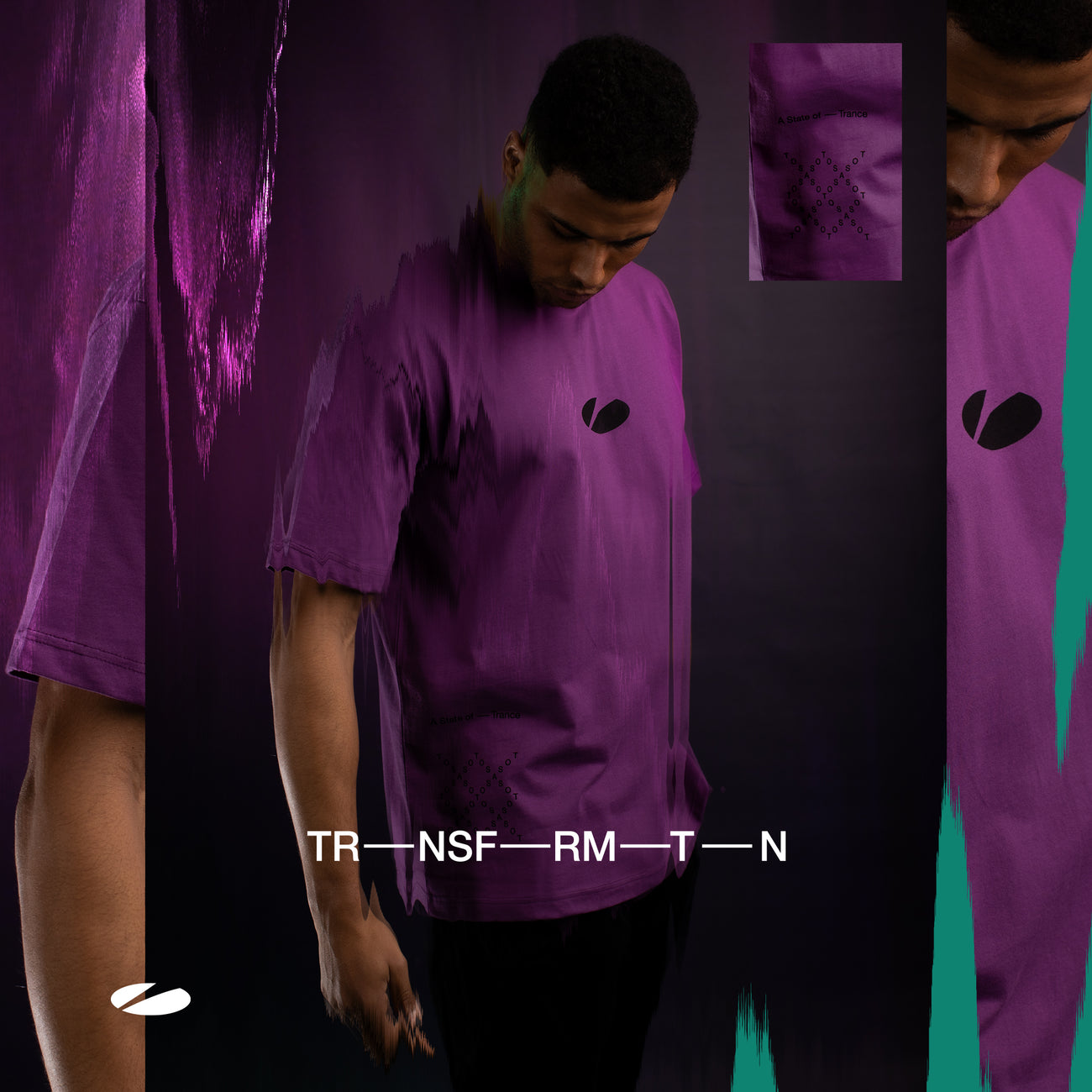 A State of Trance TRANSFORMATION Purple Logo T-shirt