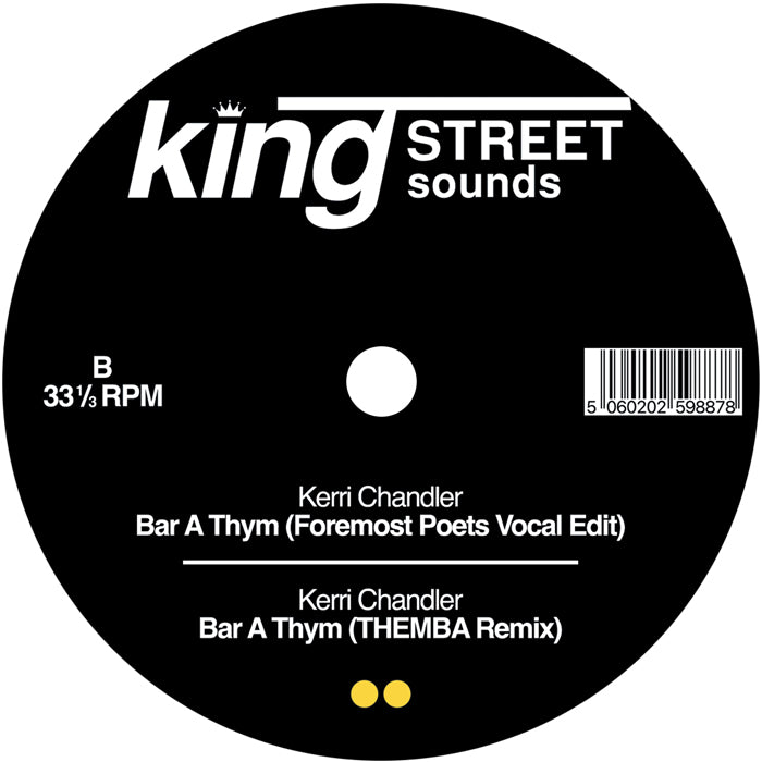 Kerri Chandler - Bar A Thym (Vinyl)