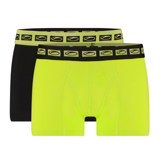 ASOT 1000 Boxershorts 2 Pack Lime & Black